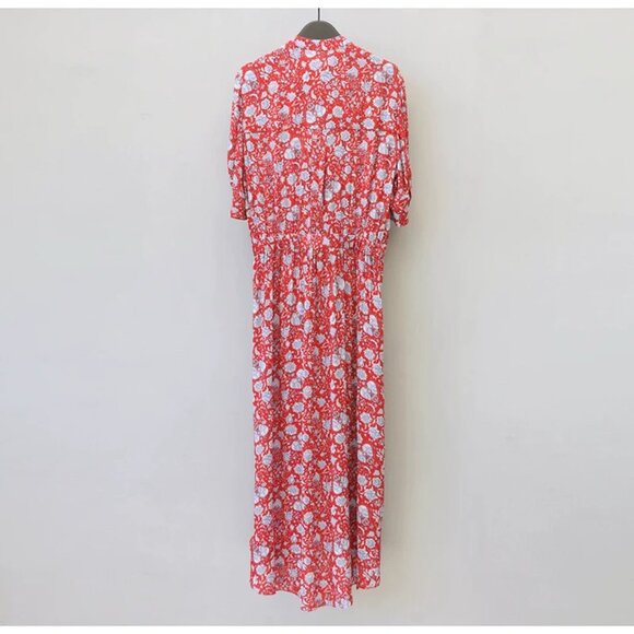 Zadig & Voltaire Rima Flowers Field Midi Dress - Picture 7 of 9